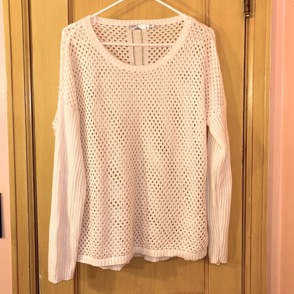Prana Parker Sweater White Size Medium